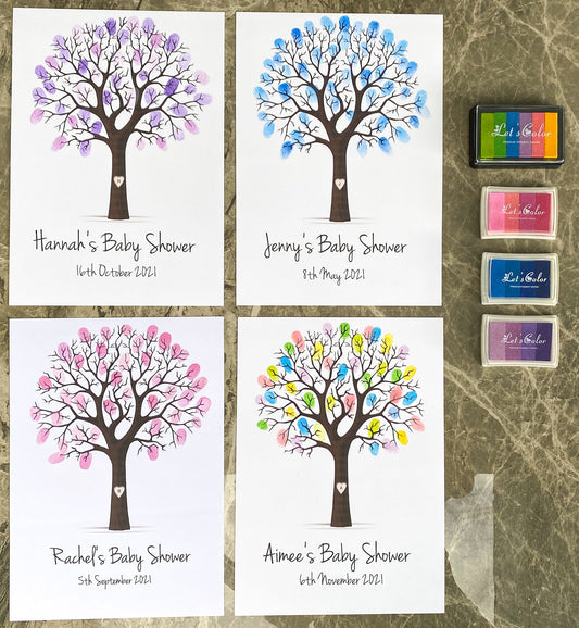 Personalised Baby Shower Tree